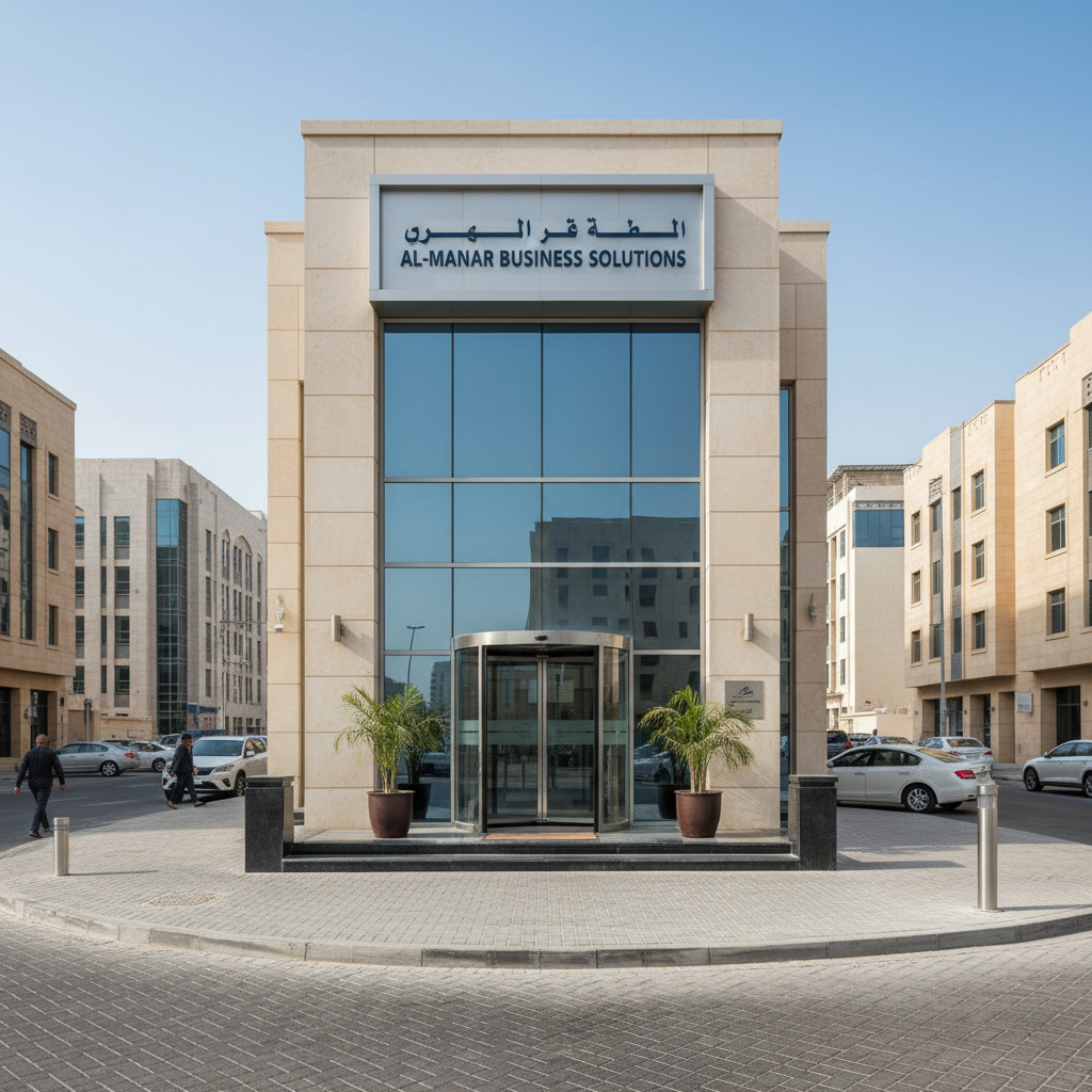 Local office exterior in Doha